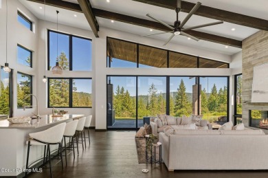 BRAND NEW MOUNTAIN MODERN HOME AT CDA NATIONAL RESERVE. Located on CDA National Golf Course in Idaho - for sale on GolfHomes.com, golf home, golf lot