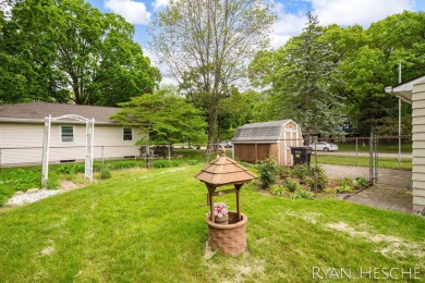 Charming 3-bedroom, 2-bath ranch-style home with full basement on L.E. Kaufman Golf Course in Michigan - for sale on GolfHomes.com, golf home, golf lot