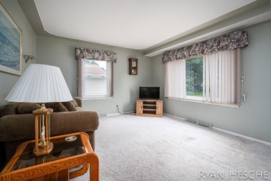 Charming 3-bedroom, 2-bath ranch-style home with full basement on L.E. Kaufman Golf Course in Michigan - for sale on GolfHomes.com, golf home, golf lot