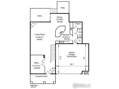 Immaculate home, built in 2017, in the highly sought-after Water on Pelican Lakes Golf and Country Club in Colorado - for sale on GolfHomes.com, golf home, golf lot