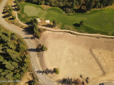 HOMESITE #66 AT CDA NATIONAL RESERVE. Perched high above the 1st on CDA National Golf Course in Idaho - for sale on GolfHomes.com, golf home, golf lot