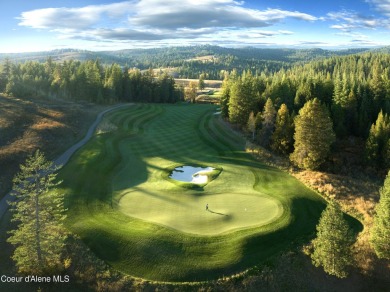 HOMESITE #66 AT CDA NATIONAL RESERVE. Perched high above the 1st on CDA National Golf Course in Idaho - for sale on GolfHomes.com, golf home, golf lot