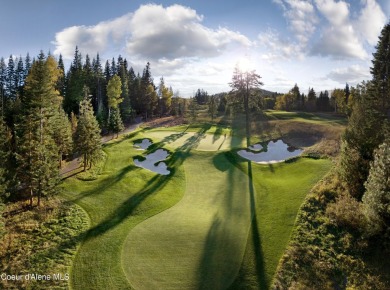 HOMESITE #66 AT CDA NATIONAL RESERVE. Perched high above the 1st on CDA National Golf Course in Idaho - for sale on GolfHomes.com, golf home, golf lot