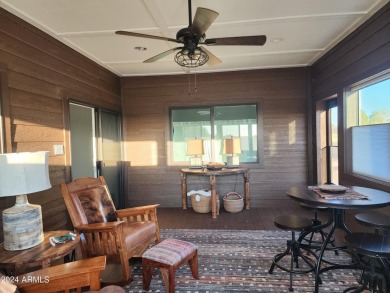 Built in 2022, this beautiful home is located in the very on Juniper Ridge R.V. Golf Resort in Arizona - for sale on GolfHomes.com, golf home, golf lot