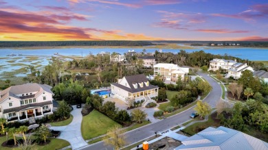 Discover this stunning custom residence in the exclusive, gated on Charleston National Golf Club in South Carolina - for sale on GolfHomes.com, golf home, golf lot