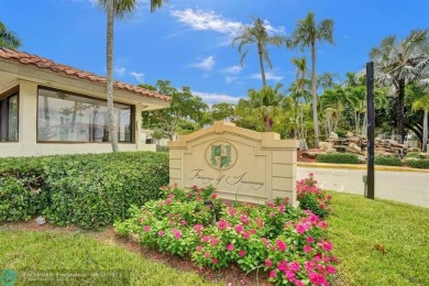 Spacious 2 bed, 2 bath condo with a private balcony and golf on Inverrary Country Club in Florida - for sale on GolfHomes.com, golf home, golf lot