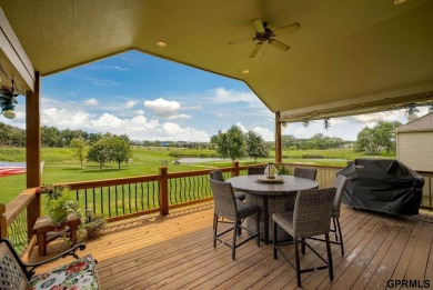 RARE Stone Creek Villa w/ expansive covered deck backing to golf on Stone Creek Golf Course - Sandstone in Nebraska - for sale on GolfHomes.com, golf home, golf lot