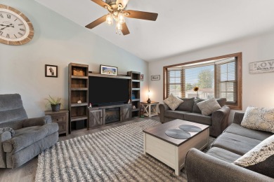 Adorable and well maintained 3 bed, 3 bath bilevel located on a on Lakes of the Four Seasons Country Club in Indiana - for sale on GolfHomes.com, golf home, golf lot
