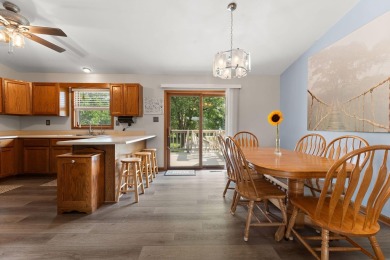 Adorable and well maintained 3 bed, 3 bath bilevel located on a on Lakes of the Four Seasons Country Club in Indiana - for sale on GolfHomes.com, golf home, golf lot