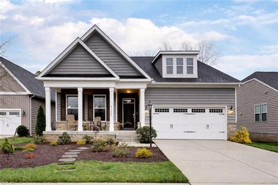 This beautifully appointed Camden model showcases a thoughtfully on Colonial Heritage Golf Club in Virginia - for sale on GolfHomes.com, golf home, golf lot