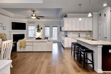 This beautifully appointed Camden model showcases a thoughtfully on Colonial Heritage Golf Club in Virginia - for sale on GolfHomes.com, golf home, golf lot