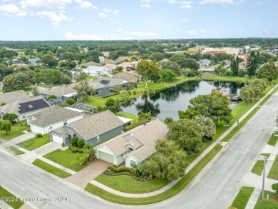 Immaculately maintained concrete home in the heart of Rockledge! on Turtle Creek Golf Club in Florida - for sale on GolfHomes.com, golf home, golf lot