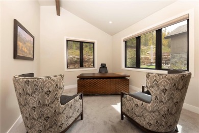 Exquisite Mountain Modern Retreat with Luxe Finishes Throughout on Raven Golf Club At Three Peaks in Colorado - for sale on GolfHomes.com, golf home, golf lot