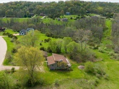 Views for miles!  Bright and airy 3 bed, 2 bath Galena Territory on Eagle Ridge Inn and Resort in Illinois - for sale on GolfHomes.com, golf home, golf lot