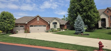 Beautiful Custom built all brick RANCH home located at the end on Broken Arrow Golf Club in Illinois - for sale on GolfHomes.com, golf home, golf lot