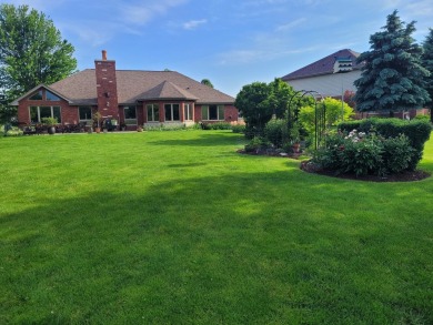 Beautiful Custom built all brick RANCH home located at the end on Broken Arrow Golf Club in Illinois - for sale on GolfHomes.com, golf home, golf lot