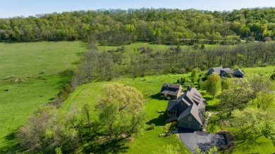 Bright and airy 4 bed, 3.5 bath custom contemporary with views on Eagle Ridge Inn and Resort in Illinois - for sale on GolfHomes.com, golf home, golf lot