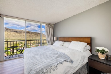 Rare 16th floor corner -1 bedroom unit in the building half a on Makaha Valley Country Club in Hawaii - for sale on GolfHomes.com, golf home, golf lot