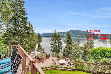 Hayden Lake Beauty! Amazing Hayden Lake Views and 75' of on Avondale Golf and Tennis Club in Idaho - for sale on GolfHomes.com, golf home, golf lot