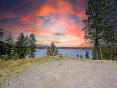 Discover this exceptional pie-shaped lot offering breathtaking on Hayden Lake Country Club in Idaho - for sale on GolfHomes.com, golf home, golf lot