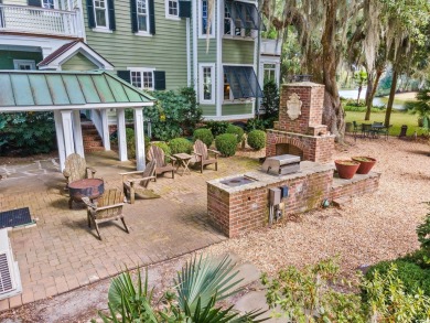 The pond view is breathtaking! This Low Country 5 bedroom, 5 on DeBordieu Country Club in South Carolina - for sale on GolfHomes.com, golf home, golf lot