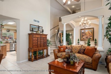 This amazing home is on hole 17 at Alto country club and comes on Alto Lakes Golf and Country Club in New Mexico - for sale on GolfHomes.com, golf home, golf lot