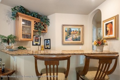 This amazing home is on hole 17 at Alto country club and comes on Alto Lakes Golf and Country Club in New Mexico - for sale on GolfHomes.com, golf home, golf lot