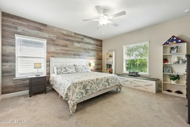 This immaculate home built in 2021 is MOVE IN READY and offers on Golf Club At South Hampton in Florida - for sale on GolfHomes.com, golf home, golf lot