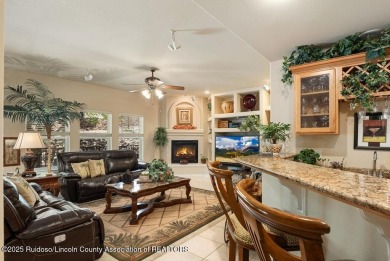 This amazing home is on hole 17 at Alto country club and comes on Alto Lakes Golf and Country Club in New Mexico - for sale on GolfHomes.com, golf home, golf lot