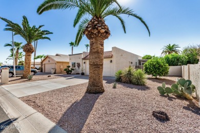 Say hello to your next happy place! Inside, you'll be greeted by on Sun Lakes Country Club in Arizona - for sale on GolfHomes.com, golf home, golf lot
