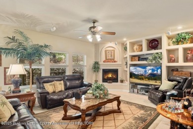 This amazing home is on hole 17 at Alto country club and comes on Alto Lakes Golf and Country Club in New Mexico - for sale on GolfHomes.com, golf home, golf lot
