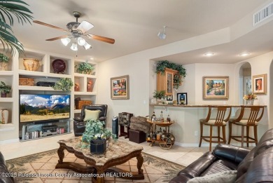 This amazing home is on hole 17 at Alto country club and comes on Alto Lakes Golf and Country Club in New Mexico - for sale on GolfHomes.com, golf home, golf lot
