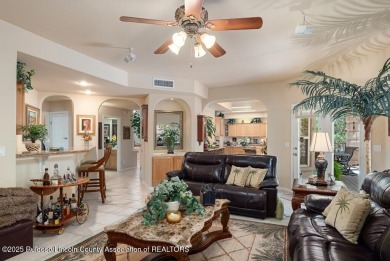 This amazing home is on hole 17 at Alto country club and comes on Alto Lakes Golf and Country Club in New Mexico - for sale on GolfHomes.com, golf home, golf lot