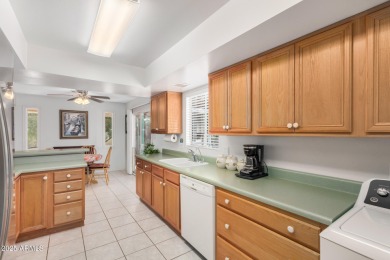 Say hello to your next happy place! Inside, you'll be greeted by on Sun Lakes Country Club in Arizona - for sale on GolfHomes.com, golf home, golf lot