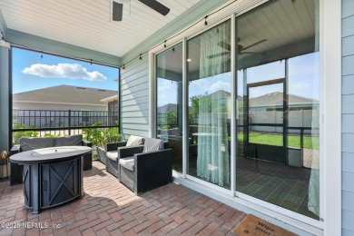 This immaculate home built in 2021 is MOVE IN READY and offers on Golf Club At South Hampton in Florida - for sale on GolfHomes.com, golf home, golf lot