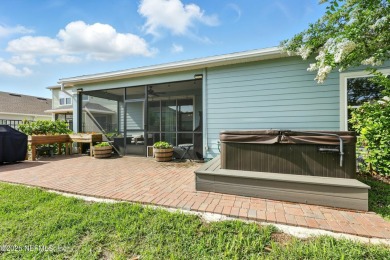 This immaculate home built in 2021 is MOVE IN READY and offers on Golf Club At South Hampton in Florida - for sale on GolfHomes.com, golf home, golf lot