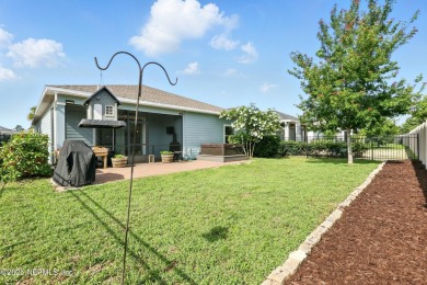 This immaculate home built in 2021 is MOVE IN READY and offers on Golf Club At South Hampton in Florida - for sale on GolfHomes.com, golf home, golf lot