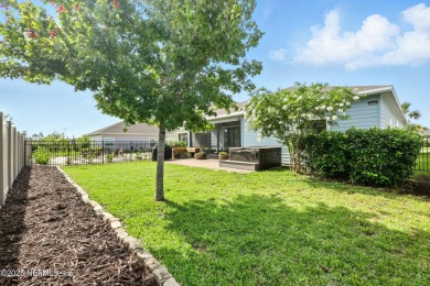 This immaculate home built in 2021 is MOVE IN READY and offers on Golf Club At South Hampton in Florida - for sale on GolfHomes.com, golf home, golf lot