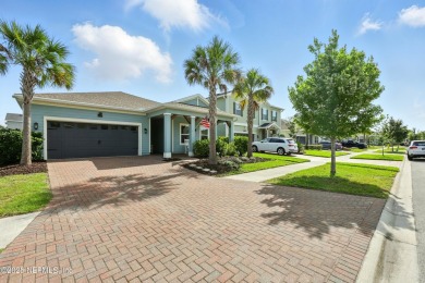 This immaculate home built in 2021 is MOVE IN READY and offers on Golf Club At South Hampton in Florida - for sale on GolfHomes.com, golf home, golf lot