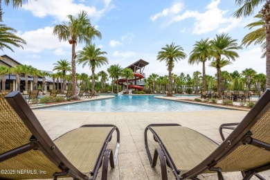 This immaculate home built in 2021 is MOVE IN READY and offers on Golf Club At South Hampton in Florida - for sale on GolfHomes.com, golf home, golf lot