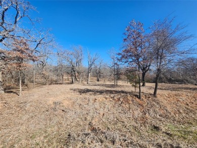 Nice level cleared off half acre lot with mature oak trees on Nocona Hills Golf Course in Texas - for sale on GolfHomes.com, golf home, golf lot