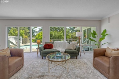 Mid-Century Cool Meets Lake Oswego Ease! Tucked into a quiet on Lake Oswego Municipal Golf Course in Oregon - for sale on GolfHomes.com, golf home, golf lot