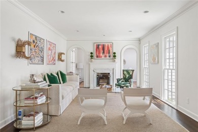 Beautifully updated and full of charm, this home is nestled in on Bobby Jones Golf Club in Georgia - for sale on GolfHomes.com, golf home, golf lot
