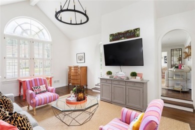 Beautifully updated and full of charm, this home is nestled in on Bobby Jones Golf Club in Georgia - for sale on GolfHomes.com, golf home, golf lot