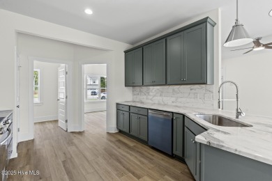 Beautiful new construction home located on the 8th hole of Rock on Rock Creek Country Club in North Carolina - for sale on GolfHomes.com, golf home, golf lot