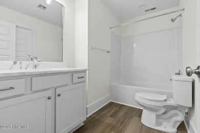 Beautiful new construction home located on the 8th hole of Rock on Rock Creek Country Club in North Carolina - for sale on GolfHomes.com, golf home, golf lot