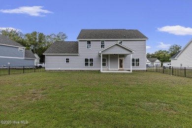 Beautiful new construction home located on the 8th hole of Rock on Rock Creek Country Club in North Carolina - for sale on GolfHomes.com, golf home, golf lot