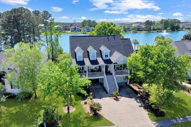 Fabulous elevated home overlooking lake in the highly desirable on RiverTowne Country Club in South Carolina - for sale on GolfHomes.com, golf home, golf lot