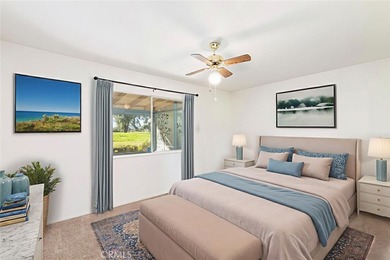 Inviting 55+ end-unit home located in the heart of Menifee on Cherry Hills Golf Club in California - for sale on GolfHomes.com, golf home, golf lot