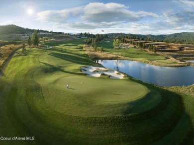 HOMESITE #9 AT CDA NATIONAL RESERVE. Perched above the 10th on CDA National Golf Course in Idaho - for sale on GolfHomes.com, golf home, golf lot